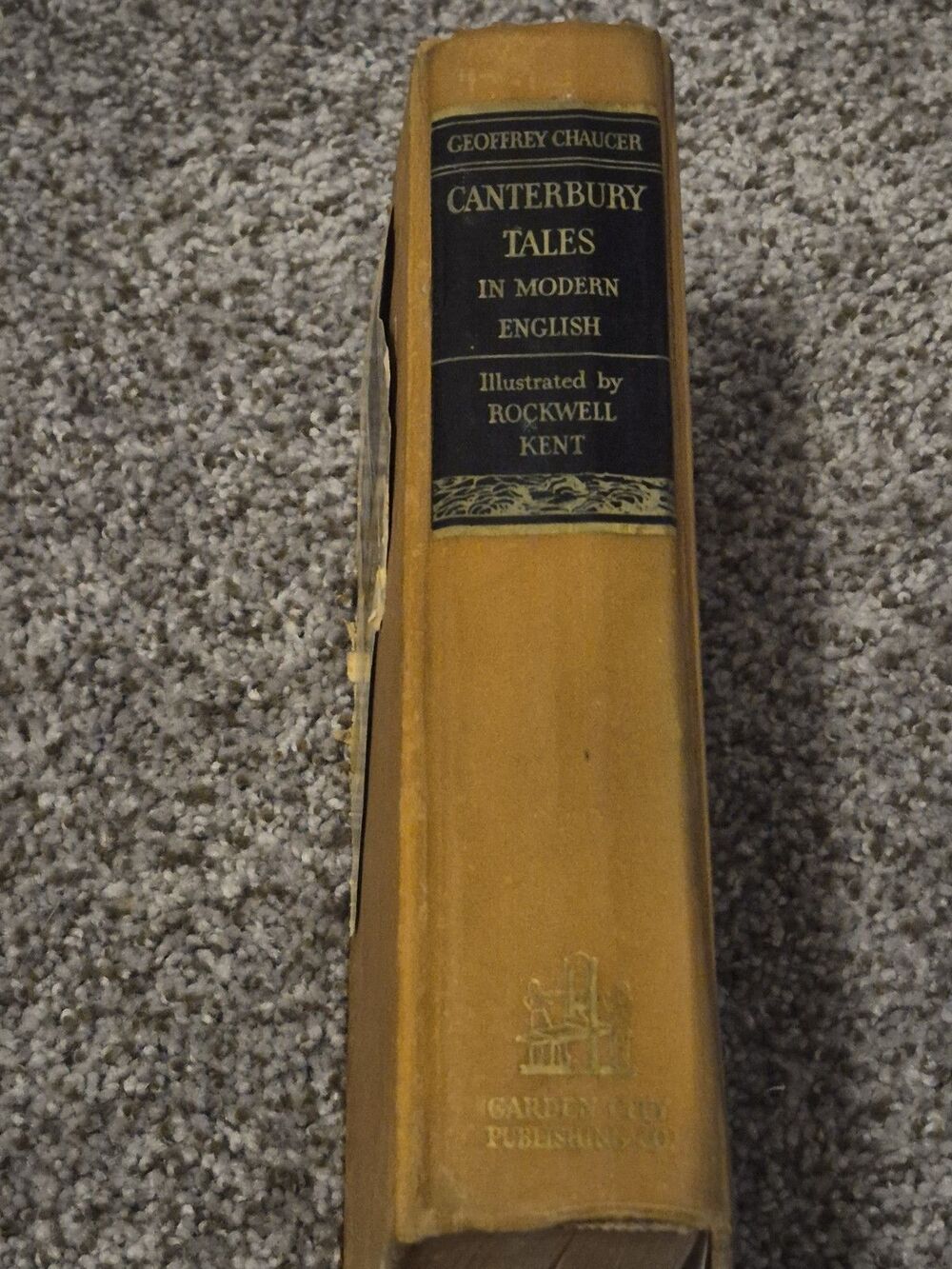 Canterbury Tales in Modern English by Chaucer & Rockwell Kent (Hardcover, 1934)